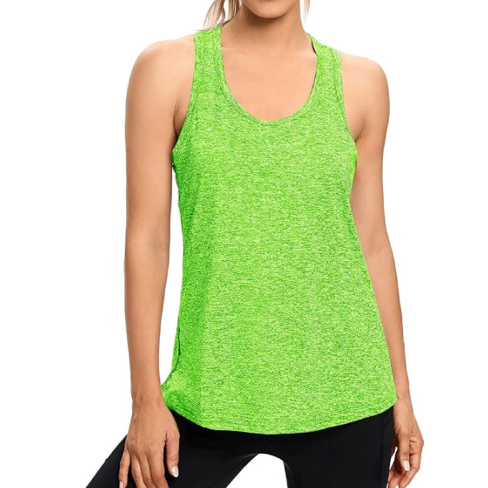 Loose Fit Yoga & Workout Sports Shirt - Green