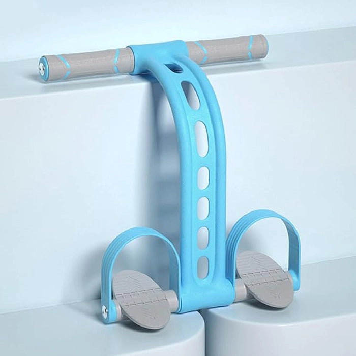 Blue - Multifunction Yoga & Home Gym Workout - Pedal Resistance Band