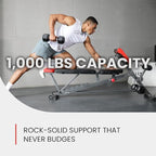 Multi-Functional Weight Bench – Adjustable Incline, Decline, Flat & Roman Chair for Full-Body Workouts