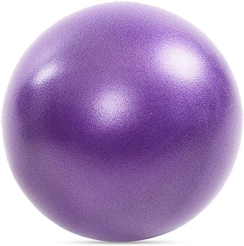Purple - Small Exercise Ball – 9 Inch for Balance, Yoga & Home Workout