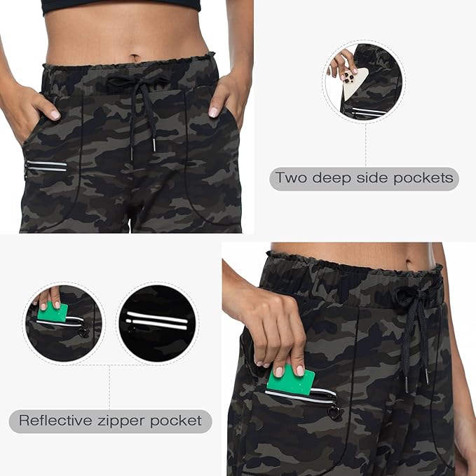 Elastic Waist Workout Gym Pants for Fitness & Gym