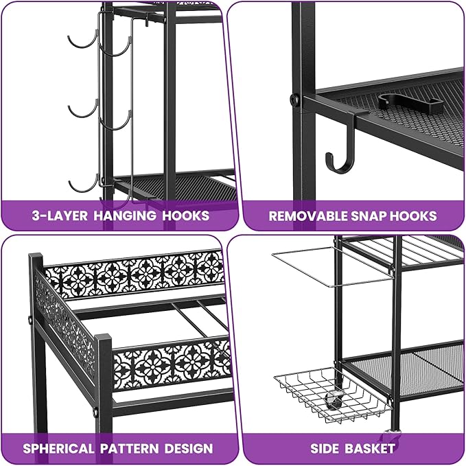Yoga Mat and Equipments Storage Rack