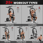 Multifunction Home Gym Station –  100 lb