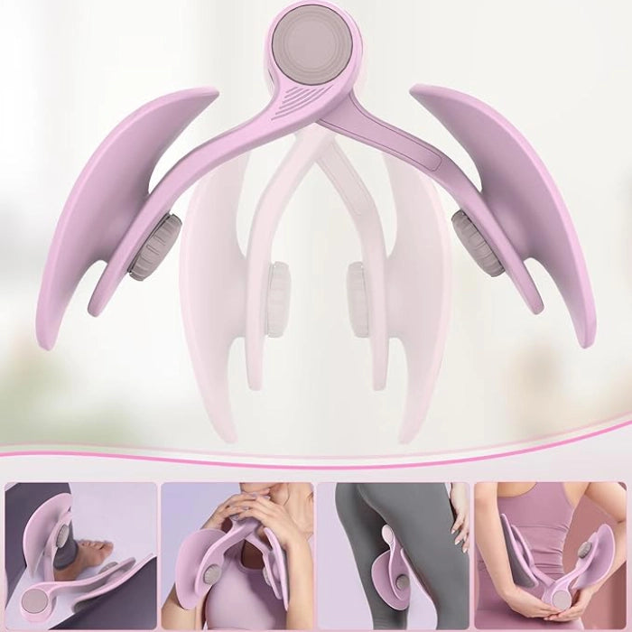 Pink - Inner Thigh Trimmer and Pelvic Floor Trainer for Strength & Postpartum Recovery
