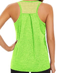 Loose Fit Yoga & Workout Sports Shirt - Green