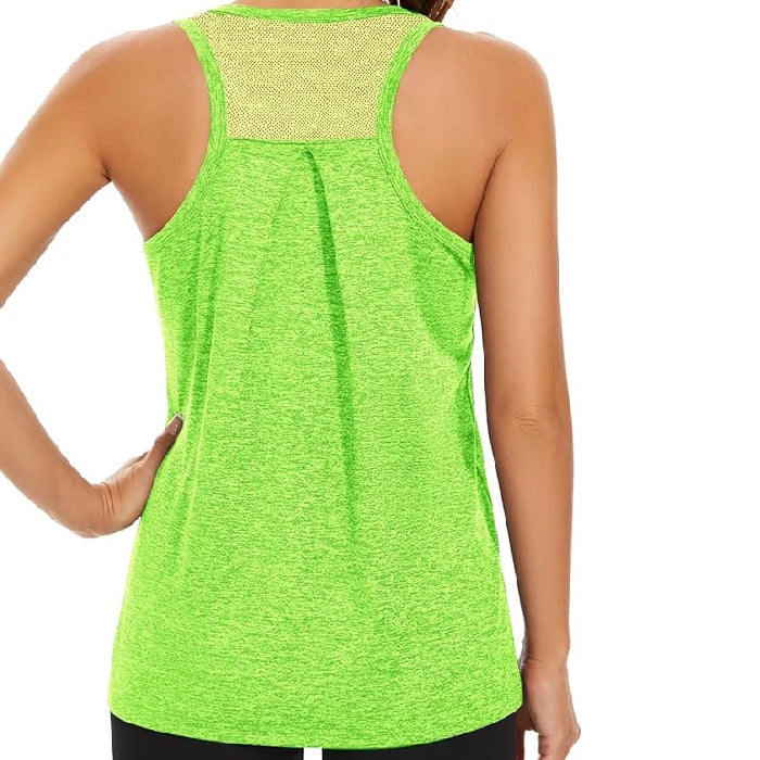 Loose Fit Yoga & Workout Sports Shirt - Green