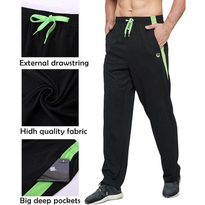 Men’s Athletic Sweatpants with Pockets - Pack of 2