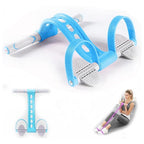Blue - Multifunction Yoga & Home Gym Workout - Pedal Resistance Band