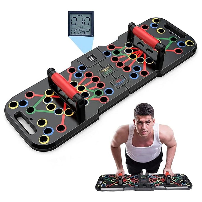 Multi-Function, Portable Push-Up Board System