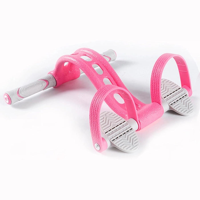 Pink - Multifunction Yoga & Home Gym Workout - Pedal Resistance Band