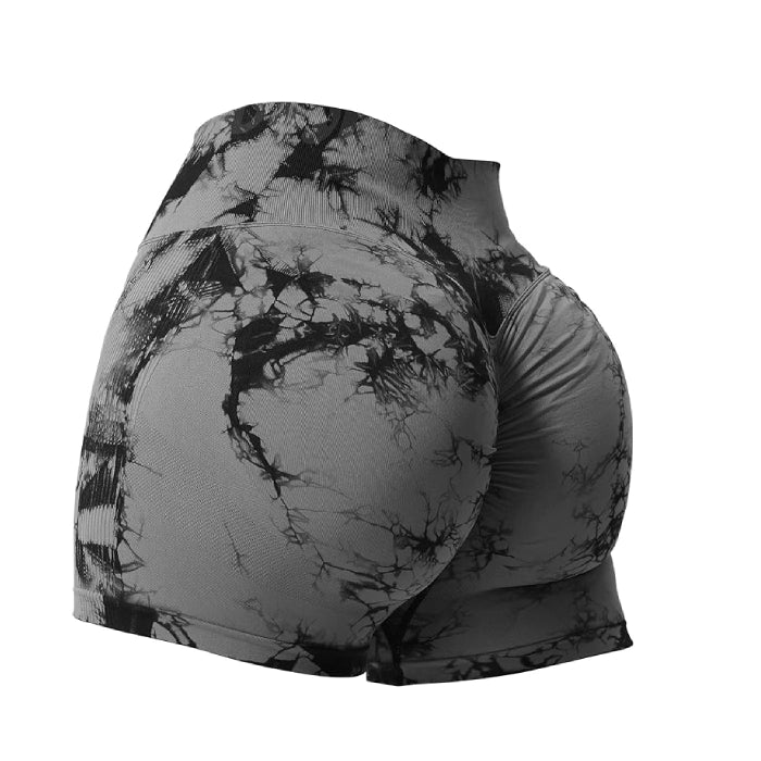 Women’s Scrunch Butt Lifting Workout Shorts - Grey