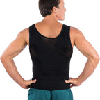 Body Slimming Shapewear to Hide Gynecomastia - Black