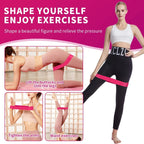 Anti-Slip Resistance Exercise Bands - Set of 5