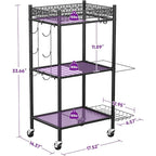Yoga Mat and Equipments Storage Rack