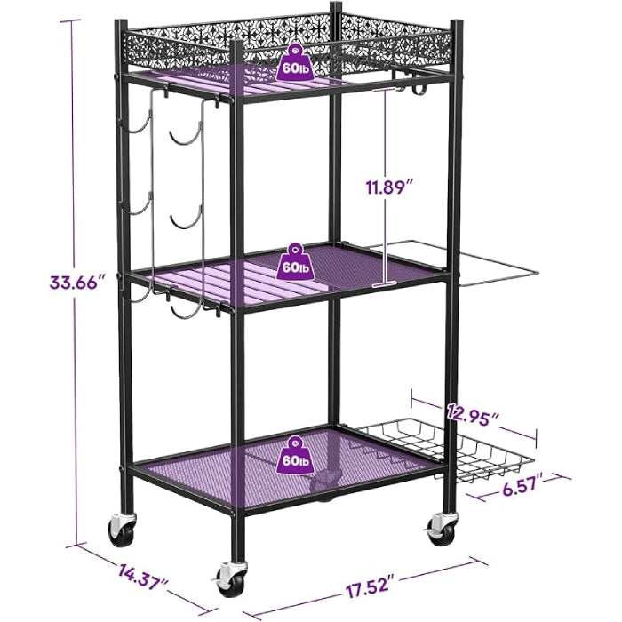 Yoga Mat and Equipments Storage Rack