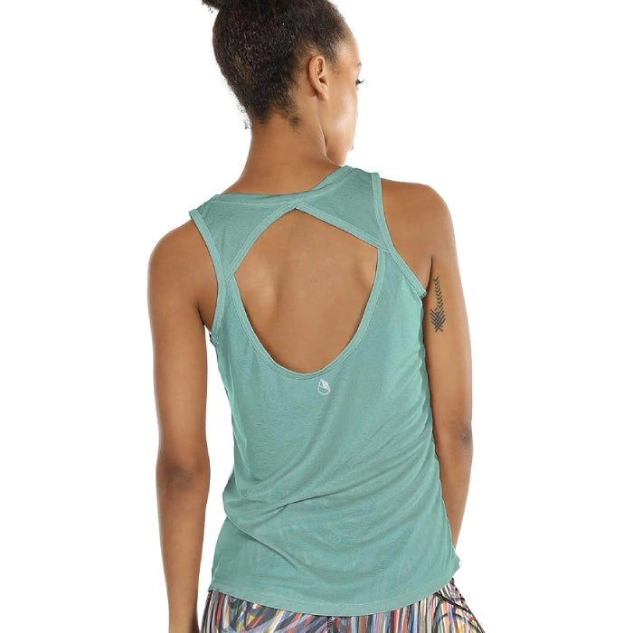 Lightweight Workout Activewear for Gym & Fitness - Agate Green