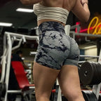 Women’s Scrunch Butt Lifting Workout Shorts - Grey