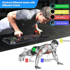 Multi-Function, Portable Push-Up Board System