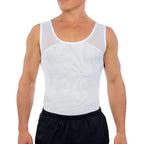 Body Slimming Shapewear to Hide Gynecomastia - White