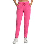 Elastic Waist Workout Gym Pants for Fitness & Gym - Pink